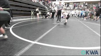 55 lbs Quarterfinal - Jasper Earls, Tecumseh Youth Wrestling vs Walker Gastineau, Standfast
