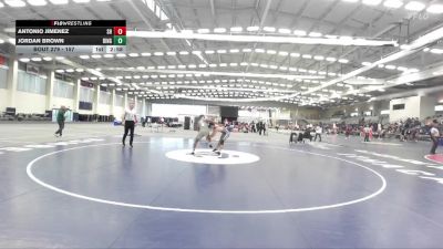 157 lbs Round 5 - Antonio Jimenez, Sacred Heart vs Jordan Brown, Binghamton