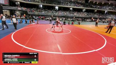 6A 114 lbs Champ. Round 1 - Annika Lopez, San Antonio Johnson vs Nevada Daniels, Katy Cinco Ranch