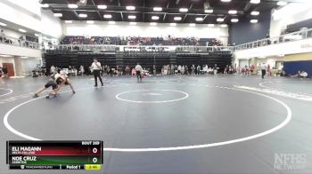 133 lbs Cons. Round 3 - Eli Magann, Delta College vs Noe Cruz, Cerritos