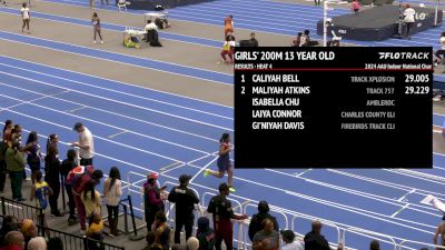 Youth Girls' 200m, Prelims - Age 13