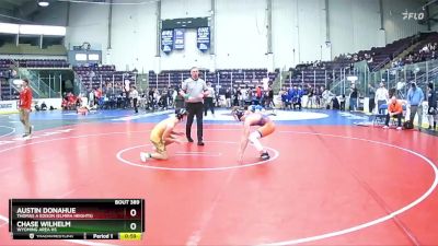 108 lbs Cons. Round 4 - Austin Donahue, Thomas A Edison (Elmira Heights) vs Chase Wilhelm, Wyoming Area Hs