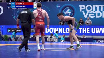 79 kg Finals 1-2 - Zackary D Ryder, United States vs Alp Arslan BEGENJOV, Turkmenistan