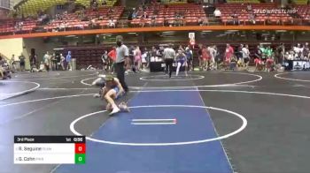 83 lbs 3rd Place - Rider Seguine, Team Real Life vs Gabriel Cohn, Pinnacle