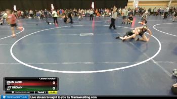 114 lbs Champ. Round 1 - Ryan Goth, MN vs Jet Brown, MO