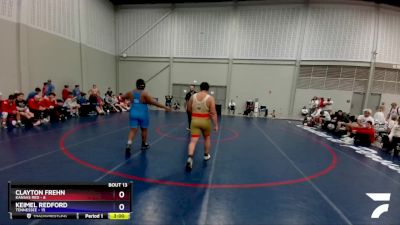 285 lbs Placement Matches (8 Team) - Clayton Frehn, Kansas Red vs Keimel Redford, Tennessee