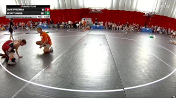 120 lbs Round 3 (8 Team) - Wyatt Jones, Savannah-Maysville B vs Jake Freeman, Wisconsin Rapids