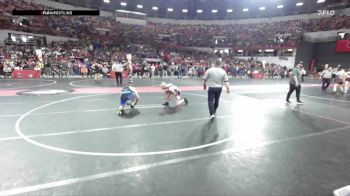 150 lbs Champ. Round 2 - Nolan Elertson, Askren Wrestling Academy vs Jett Pedretti, Cashton