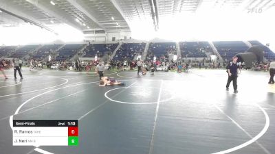 120 lbs Semifinal - Richard Ramos, Takedown Industries vs Josiah Neri, NM Bad Boyz