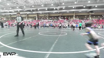 40 lbs Champ. Round 1 - Tate Cox, Brawlers vs Haydn Thompson, Andover