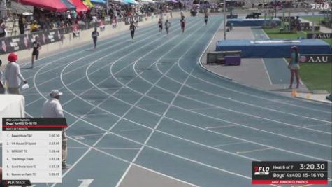 2026 AAU Junior Olympic Games - Youth Boys' 4x400m Relay, Semi-Finals 7 - Age 15-16