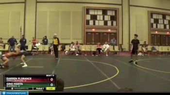 108 lbs Finals (8 Team) - Gino Manta, BlueWave E vs Darren Florance, Gorilla Grapplers