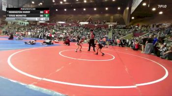 46 lbs Semifinal - Remington Hurst, Battlefield Wrestling Club vs Titus Moretto, Gravette Wrestling Club