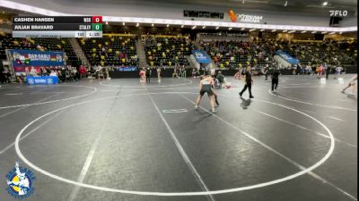 157 lbs Cons. Round 1 - Julian Bravard, Staley vs Cashen Hansen, Waverly-Shell Rock