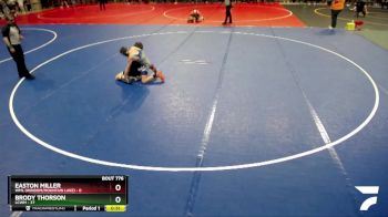 108 lbs Cons. Semi - Brody Thorson, LCWM vs Easton Miller, WML (Windom/Mountain Lake)