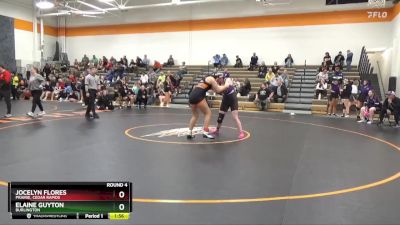 160-165 lbs Round 4 - Jocelyn Flores, Prairie, Cedar Rapids vs Elaine Guyton, Burlington