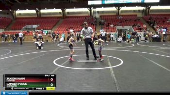 60 lbs Round 3 - Jaxson Hahn, Coventry vs Camden Poole, Carrollton