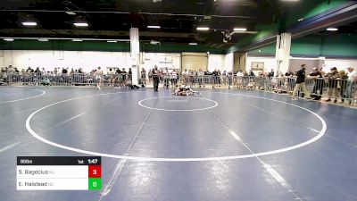 95 lbs Round Of 16 - Stephen Bagocius, NJ vs Ethan Halstead, NC