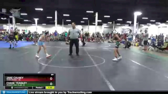 84 lbs Round 4 (8 Team) - Jake Causey, Team Smash vs Chase Yeagley ...