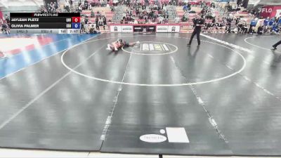 124 lbs Round 2 (12 Team) - Olivia Palmer, East Stroudsburg University vs Jayleah Pletz, Lock Haven University