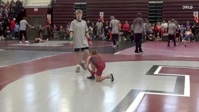 PW-3 lbs Semifinal - Scottie Jane Graves, Gilbert Youth Wrestling vs Lauren Lahr, Delaware County Wrestling Club