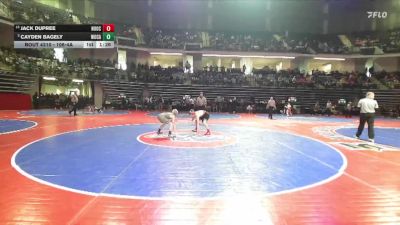 106-4A Semifinal - Cayden Bagely, Woodland, Cartersville vs JACK DUPREE, North Oconee