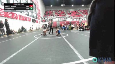 64 lbs Rr Rnd 5 - Orion Robinson, Stroud Youth Wrestling Club vs Ezra Shaw, D3 Wrestling Cluib