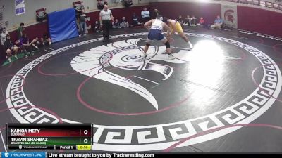 215 lbs Cons. Round 2 - Kainoa Mefy, Durango vs Travin Shahbaz, Granite Hills (El Cajon)