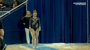 Natalie Wojcik - Vault, Michigan - 2019 NCAA Gymnastics Ann Arbor Regional Championship