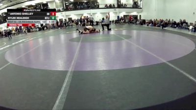 149 Freshman/Soph Quarterfinal - Antonio Shelley, Baldwin Wallace vs Rylee Nealeigh, Mount St Joseph