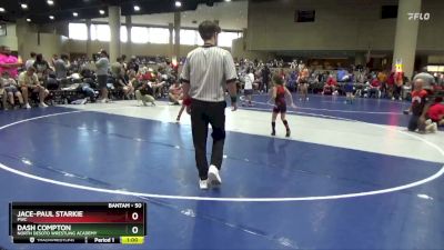 50 lbs Cons. Round 3 - Dash Compton, North DeSoto Wrestling Academy vs Jace-Paul Starkie, PWC