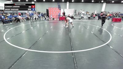 144 lbs Connor Landers, Team Kansas Silver vs Brody Shepard, Team Wyoming White