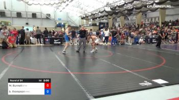 60 kg Round Of 64 - Michael Burnett, BTW vs Brady Thompson, MWC Wrestling Academy