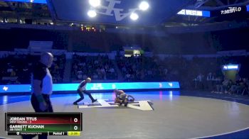 141 lbs Garrett Kuchan, Air Force vs Jordan Titus, West Virginia