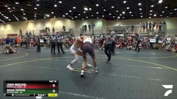 200 lbs Finals (8 Team) - Noah Mathis, MO Outlaws vs John Breckel, Metro All Stars
