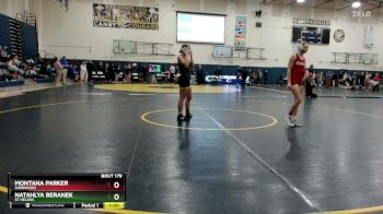 110 lbs Cons. Semi - Montana Parker, Sherwood vs Natahlya Beranek, St Helens