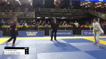 DOMINICK MIYAGI AOKI vs MARC KLARNER TRAVEN 2024 Pan Kids Jiu-Jitsu IBJJF Championship