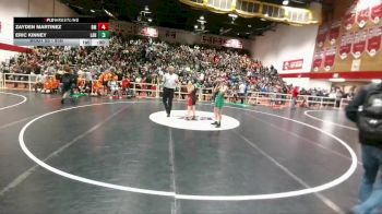 95B Champ. Round 1 - Eric Kinney, Lander Middle School vs Zayden Martinez, Dean Morgan