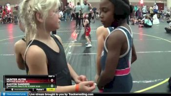 38 lbs Semis & 1st Wrestleback (8 Team) - Hunter Autin, Backyard Brawlers vs Easton Sanders, Contenders Wrestling Academy Blue