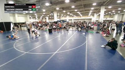 138 lbs Cons. Semis - Gavin Ball, Utah vs Matthew Longdon, New Mexico