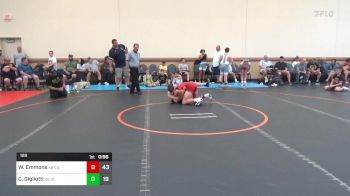 128 lbs Rr Rnd 3 - Weston Emmons, K8 Compound vs Caden Gigliotti, K8 Silo WC