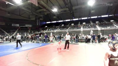 53 lbs Rr Rnd 5 - Macklin Baird, Elbert County Wranglers vs Trip Patterson, Cowboy Kids WC