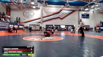 105 lbs Semifinal - Alex Gregorio-Perez, DeKalb vs Miracle Jackson, Batavia