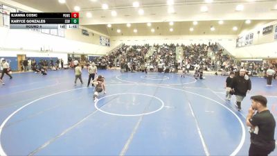 125-135 lbs Round 4 - Ilianna Cosic, Petersons Grapplers Wrestling Club vs Karyce Gonzales, Southwest Stallions WC