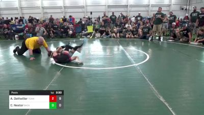 65 lbs Pools - Ace Dettwiller, Team Gotcha vs Caleb Nestor, Backbone Wrestling Club