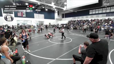 215 lbs Champ. Round 1 - Griff Lawson, El Dorado High School vs Caleb Ocampo, Dethrone WC