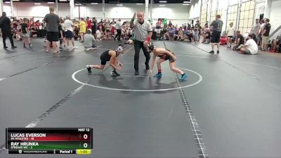 64 lbs Round 3 (4 Team) - Ray Hrunka, Streaks WC vs Lucas Everson, 84 Athletes