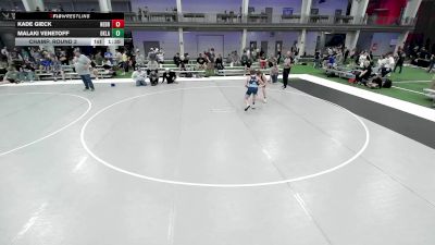JR BOYS HARD LUCK - 124.8-125 Champ. Round 3 - Kade Gieck, Nebraska vs Malaki Venetoff, Oklahoma