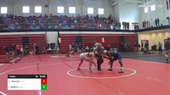 141 lbs Prelims - Luke Wymer, Ashland vs Imran Heard, Lock Haven