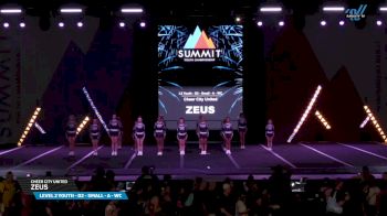 Cheer City United - ZEUS [2025 L2 Youth - D2 - Small - A - WC Day 2] 2025 The Youth Summit